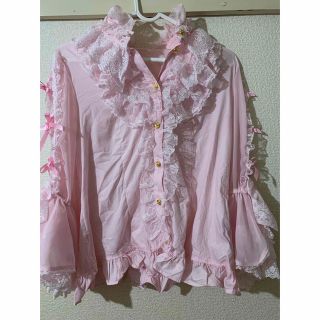 アンジェリックプリティー(Angelic Pretty)のAngelic Pretty Elegant Princessブラウス　ピンク(シャツ/ブラウス(長袖/七分))