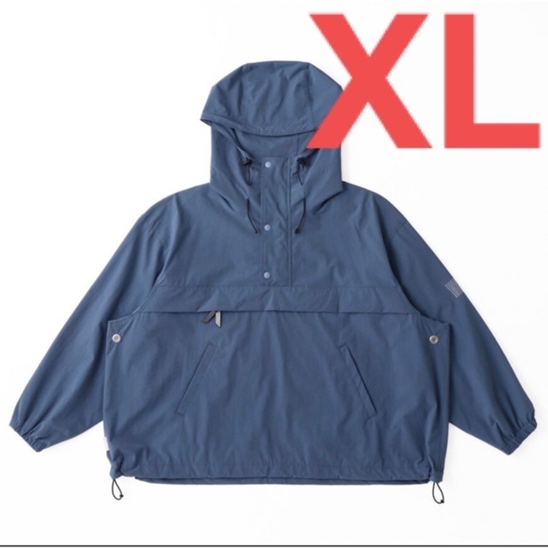 1LDK SELECT(ワンエルディーケーセレクト)の23SS  S.F.C LIGHT HOODIE JACKET Blue XL メンズのジャケット/アウター(ナイロンジャケット)の商品写真