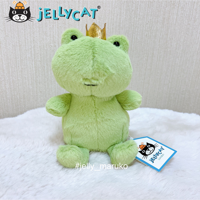 専用 ジェリーキャット ふわふわのカエル ぬいぐるみ jellycat