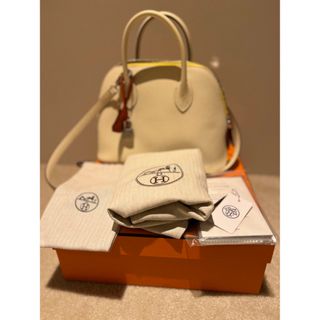 エルメス(Hermes)のエルメス　ボリード25 トリコロール　美品　直営店購入(ハンドバッグ)