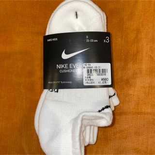 ナイキ(NIKE)のILYA様　NIKE  靴下　ソックス　ショート　3足　21  22  23(靴下/タイツ)