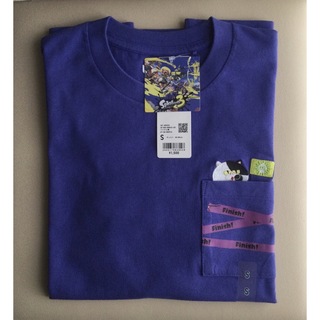 ユニクロ(UNIQLO)の【新品・未使用】ユニクロ スプラトゥーン3 UT ブルー S(Tシャツ/カットソー(半袖/袖なし))
