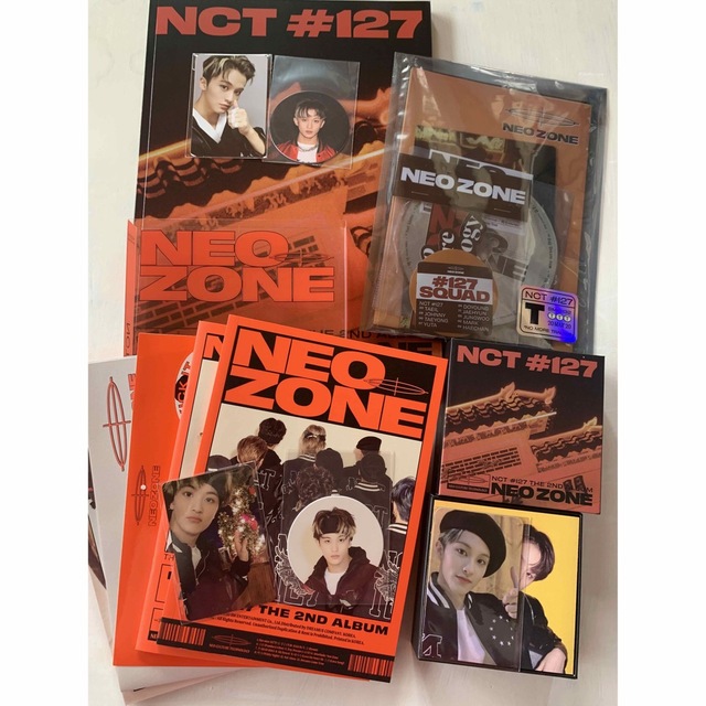 NCT127 NCT マーク キノ　トレカ　英雄　neo zone