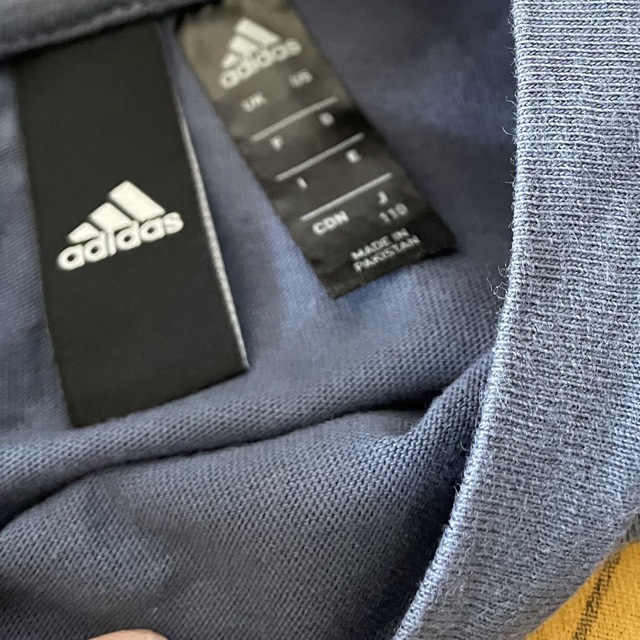 adidas(アディダス)のアディダス　adidas Tシャツ　2枚セット　110cm キッズ/ベビー/マタニティのキッズ服男の子用(90cm~)(Tシャツ/カットソー)の商品写真