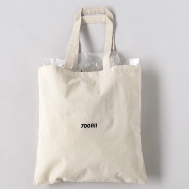 1LDK SELECT(ワンエルディーケーセレクト)の【新品】 700FILL Small Payment Logo Tote Bag メンズのバッグ(トートバッグ)の商品写真