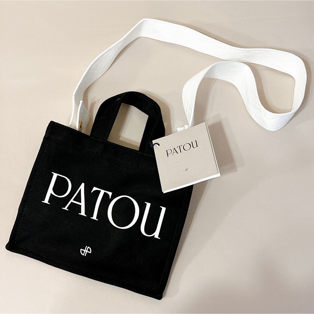 PATOU(パトゥ)の人気 オーガニックコットン スモール PATOU キャンバストート レディースのバッグ(ショルダーバッグ)の商品写真