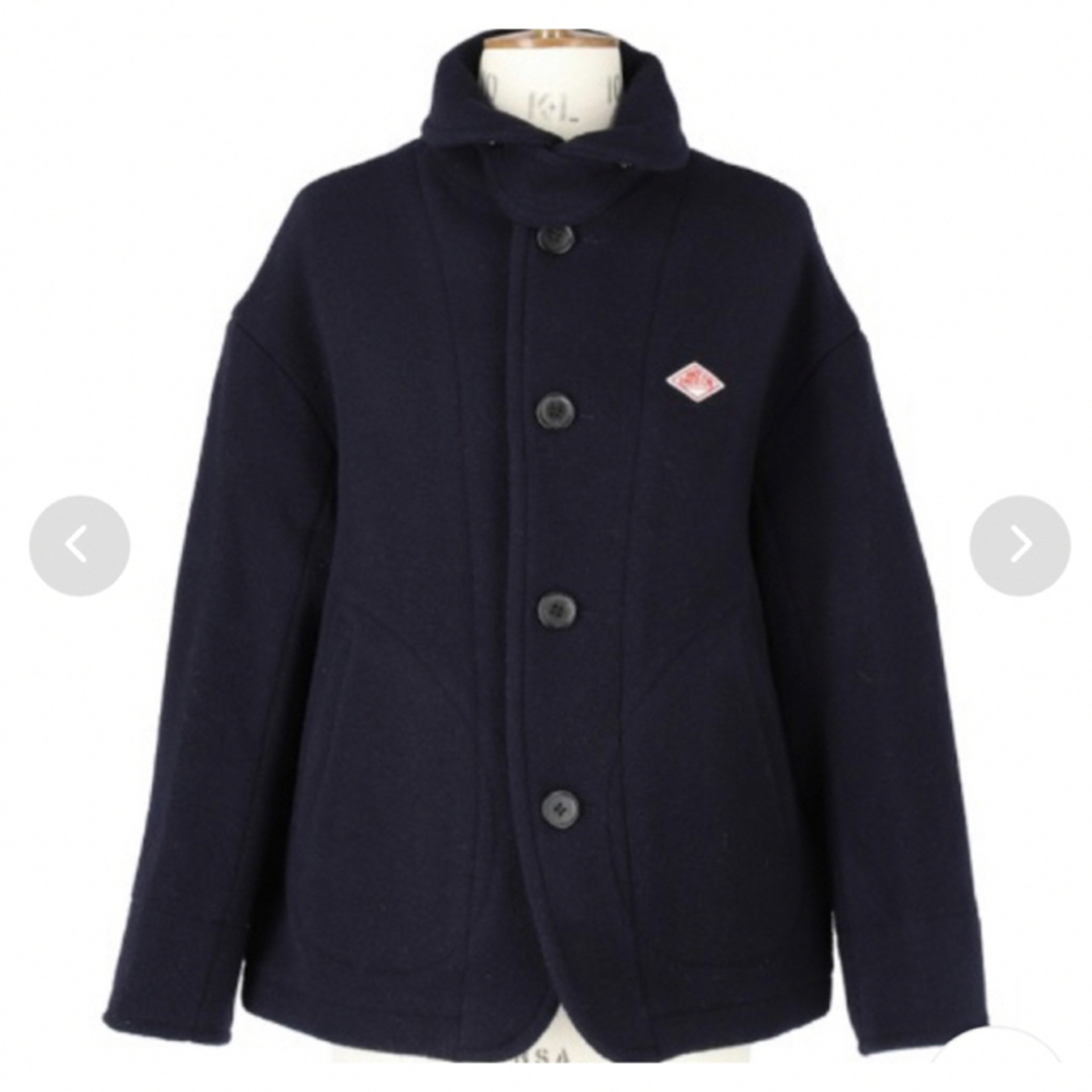 DANTON - 【新品未使用】ダントン DANTON ウールパイル ラウンドカラー