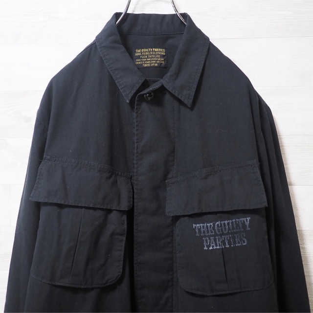 WACKOMARIA 20SS Fatigue Jacket Type-1 BK