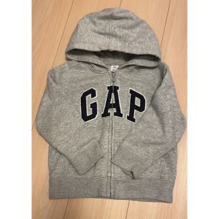 ベビーギャップ(babyGAP)のbaby GAP  裏起毛パーカー  100(ジャケット/上着)