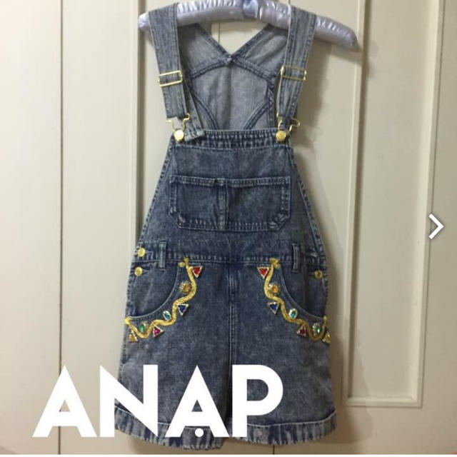 ANAP(アナップ)のANAPサロペット レディースのパンツ(サロペット/オーバーオール)の商品写真