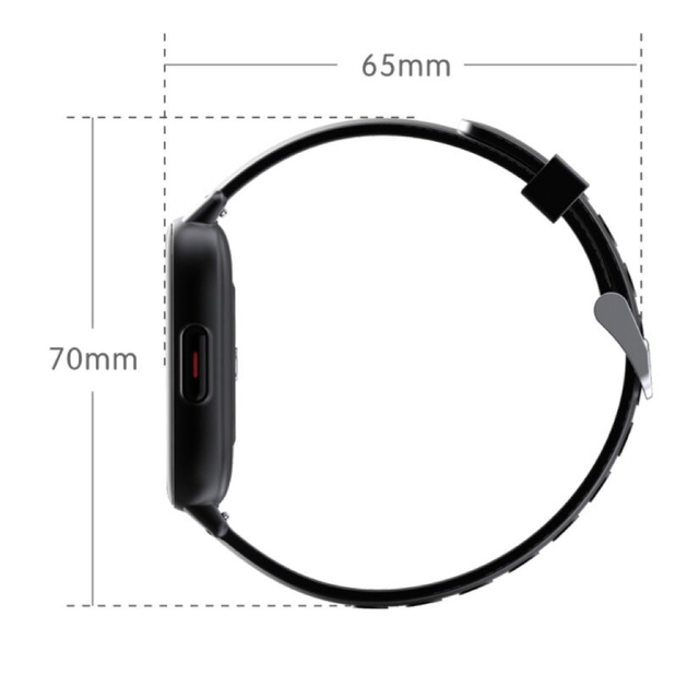 スマートウォッチ 1.69インチ 大画面 腕時計Bluetooth5.0ホワイト