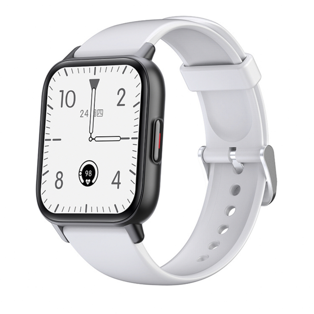 スマートウォッチ 1.69インチ 大画面 腕時計Bluetooth5.0ホワイト