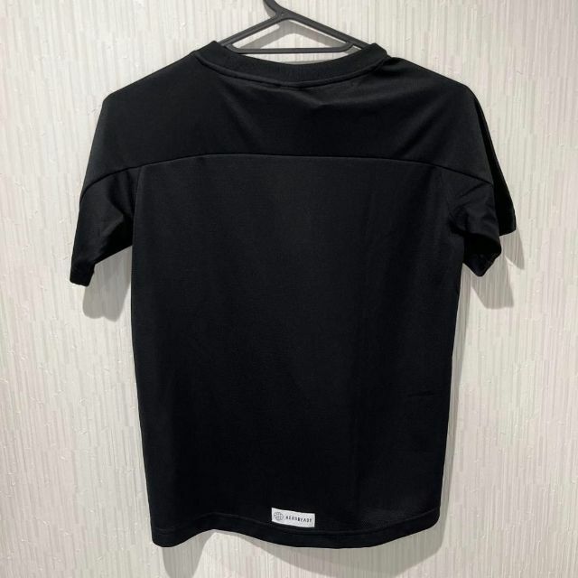 adidas(アディダス)の[アディダス] 半袖 Tシャツ キッズ ライト 黒　130㎝ キッズ/ベビー/マタニティのキッズ服男の子用(90cm~)(Tシャツ/カットソー)の商品写真