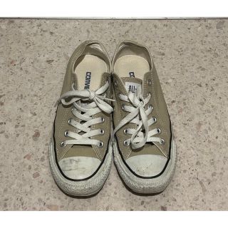 コンバース(CONVERSE)のコンバース　ベージュ(スニーカー)