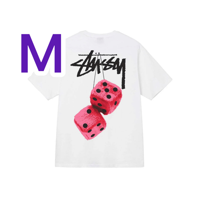 ステューシー　STUSSY FUZZY DICE TEE 半袖　tシャツTシャツ/カットソー(半袖/袖なし)