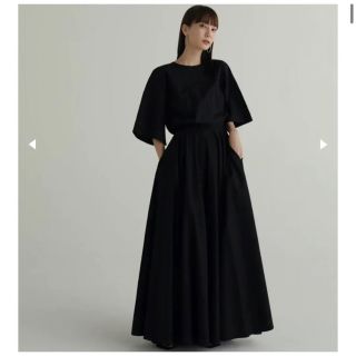 クラネ(CLANE)のvolume flare dress  【louren】(ロングワンピース/マキシワンピース)
