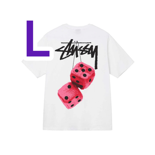 ステューシー　STUSSY FUZZY DICE TEE 半袖　tシャツ