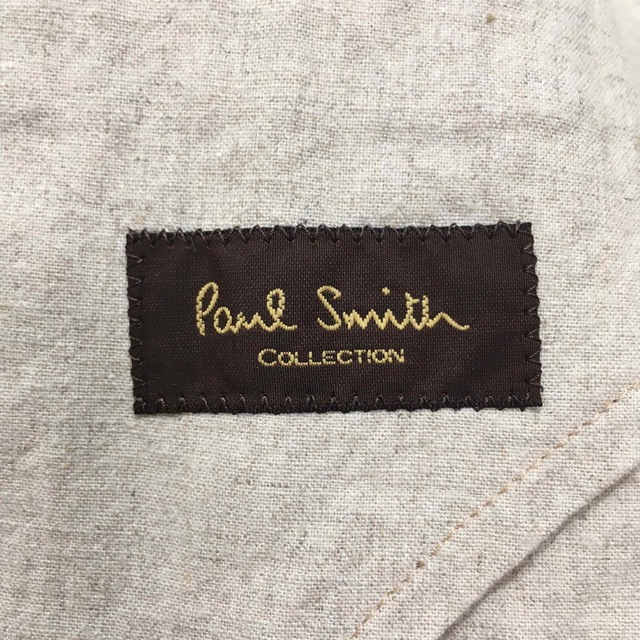 Paul Smith(ポールスミス)の極美品★ポールスミス テーラードジャケット ベージュ リネン M A673 メンズのジャケット/アウター(テーラードジャケット)の商品写真