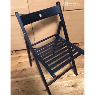 美品】 IKEA折りたたみ椅子折りたたみチェアTERJE6脚セットまとめ売り