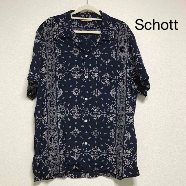 Schott Brosショットブロス 総柄 アロハシャツ 柄シャツ-eastgate.mk