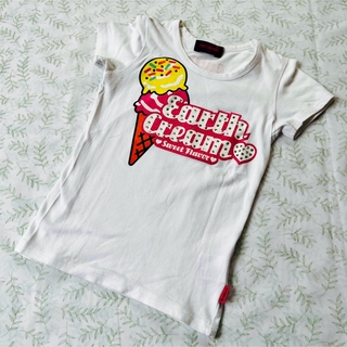アースマジック(EARTHMAGIC)のEARTH MAGIC 半袖 Tシャツ アイスクリーム 120cm(Tシャツ/カットソー)