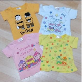 バンダイ(BANDAI)の女の子半袖Tシャツ四枚セット(Ｔシャツ)