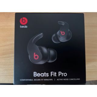 ビーツバイドクタードレ(Beats by Dr Dre)の【新品未開封】Apple Beats Fit Pro black ブラック(ヘッドフォン/イヤフォン)