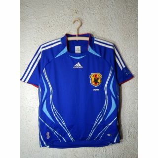 アディダス(adidas)のo6397　レア　アディダス　サッカー　日本代表　ユニフォーム刃文　tシャツ(Tシャツ/カットソー)