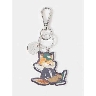 メゾンキツネ(MAISON KITSUNE')の【MAISON KITSUNE】DRESSED Fox キーリング(キーホルダー)