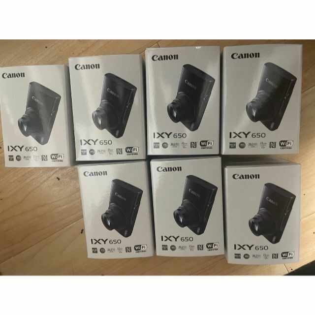 Canon - IXY650 シルバー 7台 未開封品の通販 by masa's shop ...