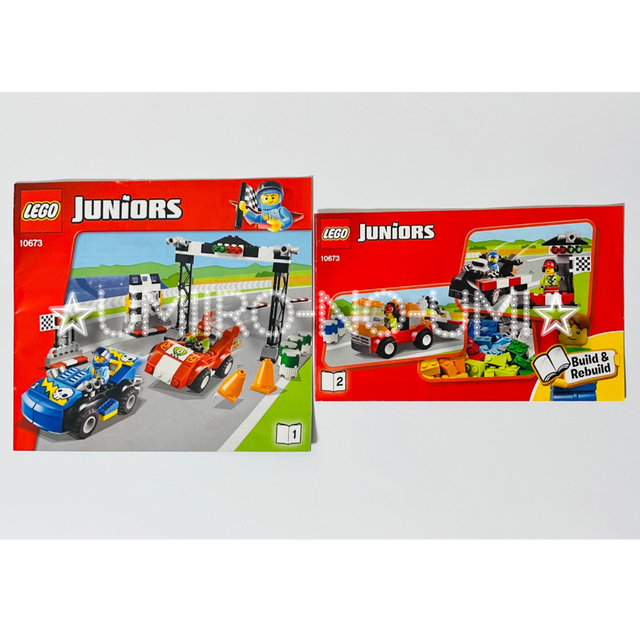 LEGO Juniors レゴジュニア ブロック レーシングセット 10673