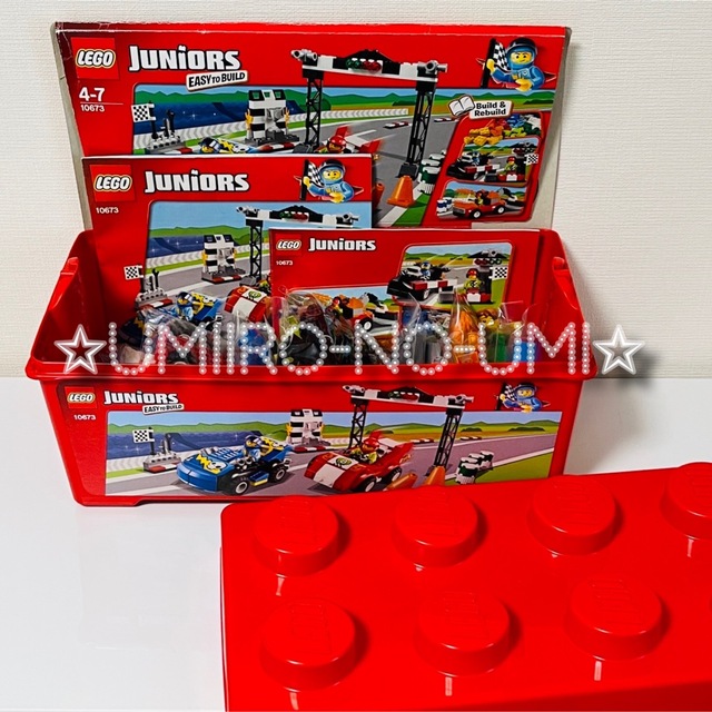 LEGO Juniors レゴジュニア ブロック レーシングセット 10673 | フリマアプリ ラクマ