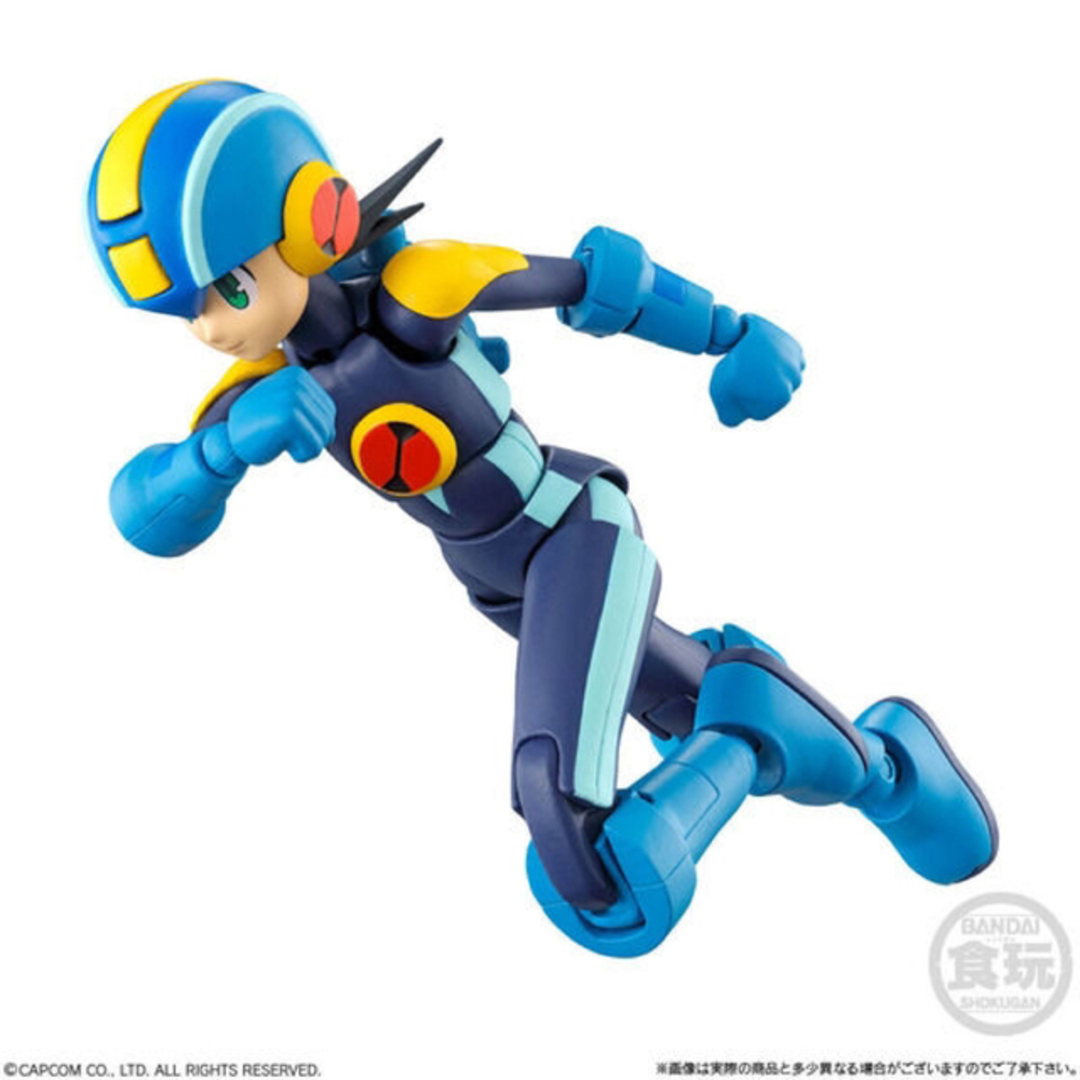 BANDAI NAMCO Entertainment(バンダイナムコエンターテインメント)のSMP Kit Makes Pose ロックマンエグゼ 01　1．ロックマン エンタメ/ホビーのフィギュア(ゲームキャラクター)の商品写真