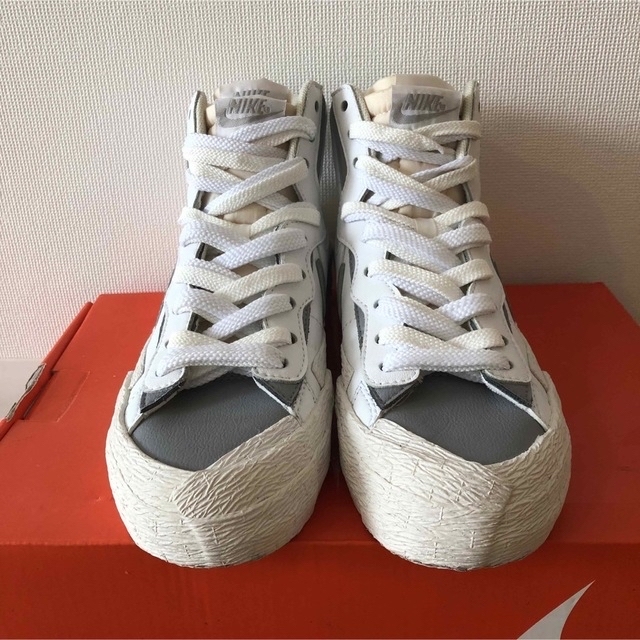 sacai x ナイキ ブレーザー MID White 24.5 3