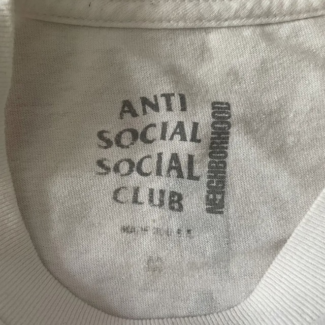 NEIGHBORHOOD(ネイバーフッド)のneighborhood × ANTI SOCIAL SOCIAL CLUB メンズのトップス(Tシャツ/カットソー(半袖/袖なし))の商品写真