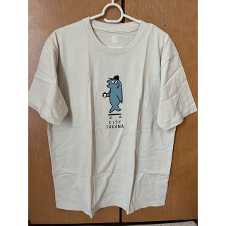 グラニフ(Design Tshirts Store graniph)のグラニフ　Tシャツ　シティさかな　グレー　男女兼用(Tシャツ/カットソー(半袖/袖なし))