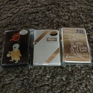 ジッポー(ZIPPO)の専用【未使用3点】ZIPPOライター刻印薄？(タバコグッズ)