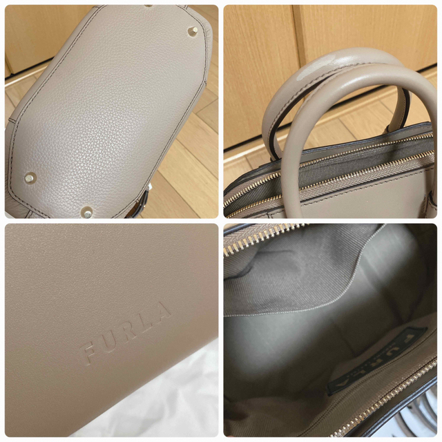 Furla(フルラ)のSさま専用♡ FURLA ファスナー グレージュ レディースのバッグ(ショルダーバッグ)の商品写真