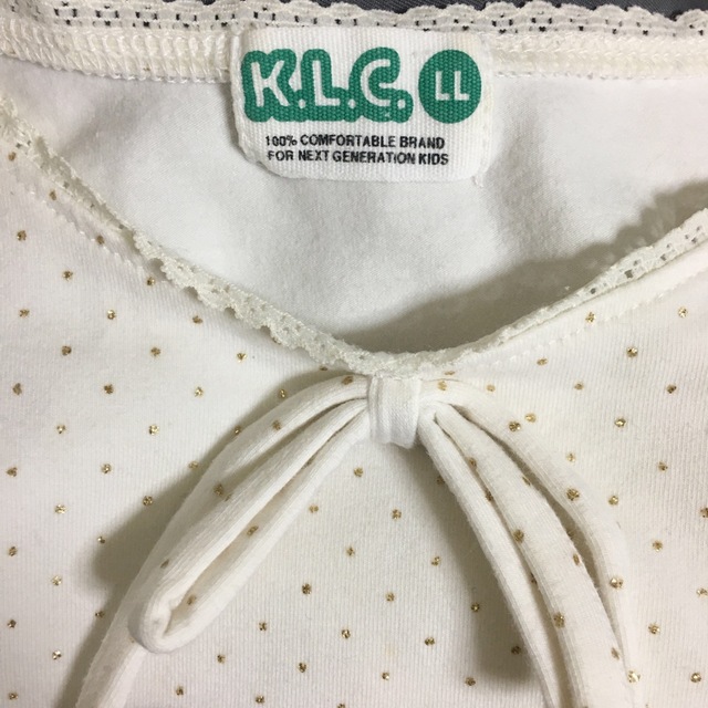 KLC(ケーエルシー)のKLC キッズ　タンクトップ　 キッズ/ベビー/マタニティのキッズ服男の子用(90cm~)(Tシャツ/カットソー)の商品写真