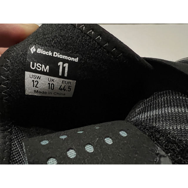 ブラックダイヤモンド クライミングシューズ ゾーン LV US11 ボルダリング