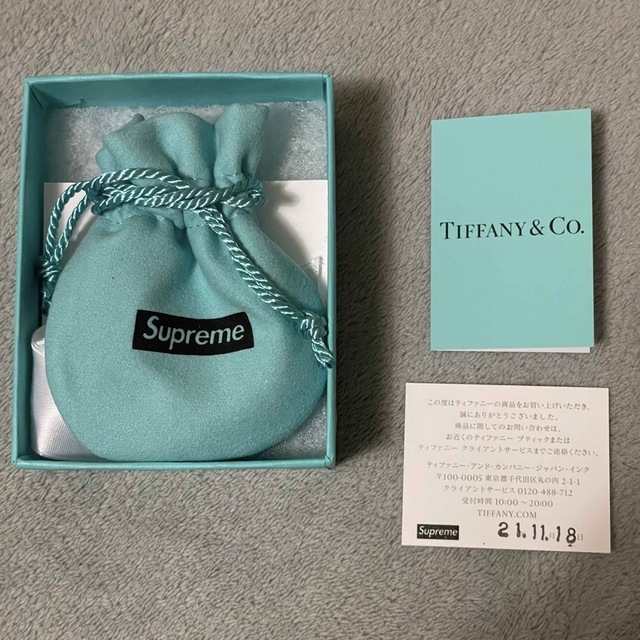 SupremeシュプリームTiffany & Co. Star BraceletSilver状態