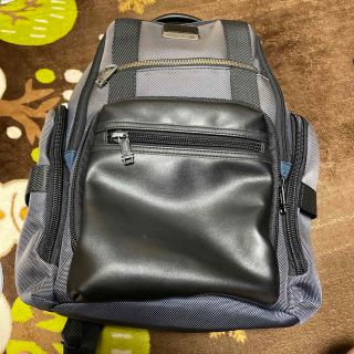 中古 TUMI Alpha シェパードデラックスブリーフパックネイビー