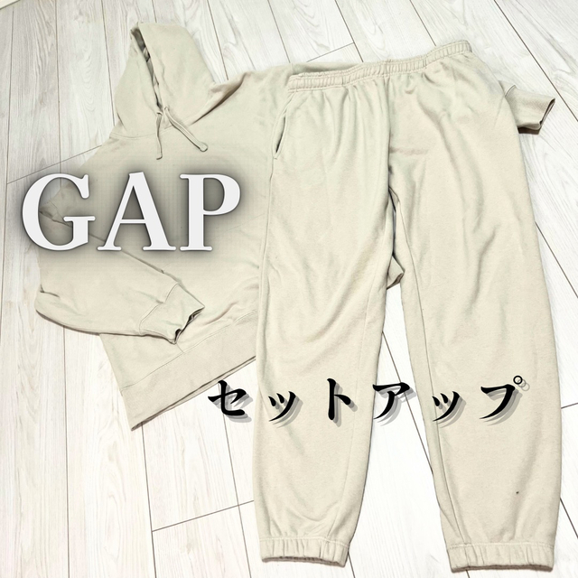 その他GAP パーカー　スウェット　パンツ　セットアップ　ベージュ ギャップ