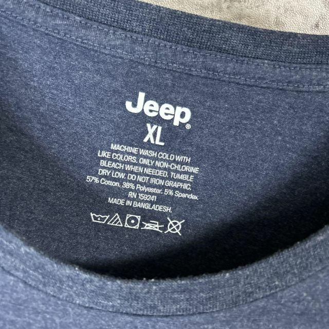 Jeep(ジープ)のJeep ジープ ビッグロゴ スター 車 企業 会社 Tシャツ 半袖 輸入品 メンズのトップス(Tシャツ/カットソー(半袖/袖なし))の商品写真