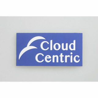 非売品! cloud centric ノベルティ ロゴ入り ステッカー(その他)
