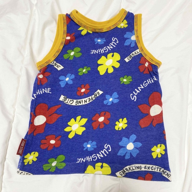 BREEZE(ブリーズ)のBREEZE JUNKSTORE 花柄タンクトップ　タンクトップ　トップス キッズ/ベビー/マタニティのキッズ服男の子用(90cm~)(Tシャツ/カットソー)の商品写真