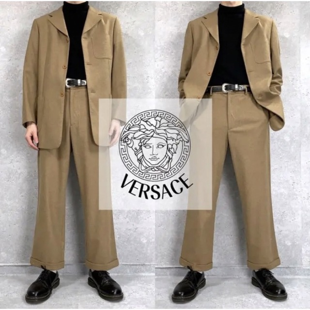 Versace セットアップ　スーツ　ジャケット　パンツ