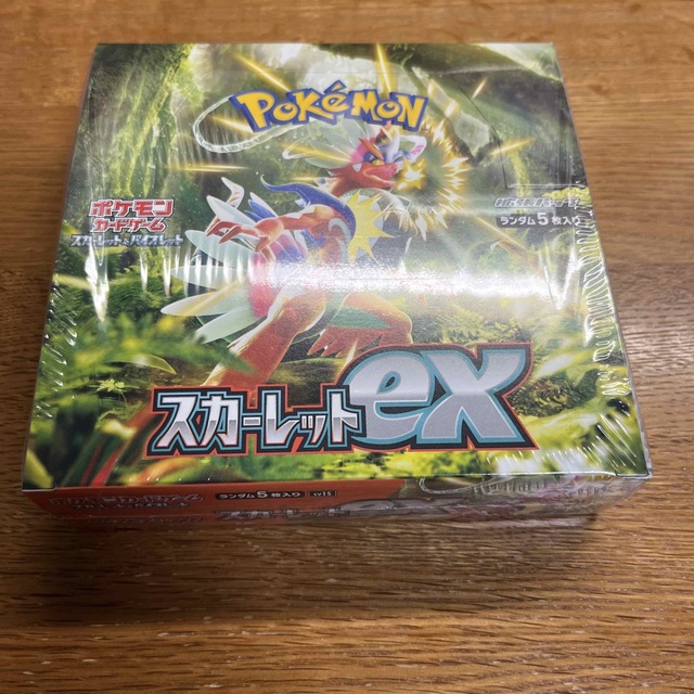 ポケモンカードBOX スカーレットex