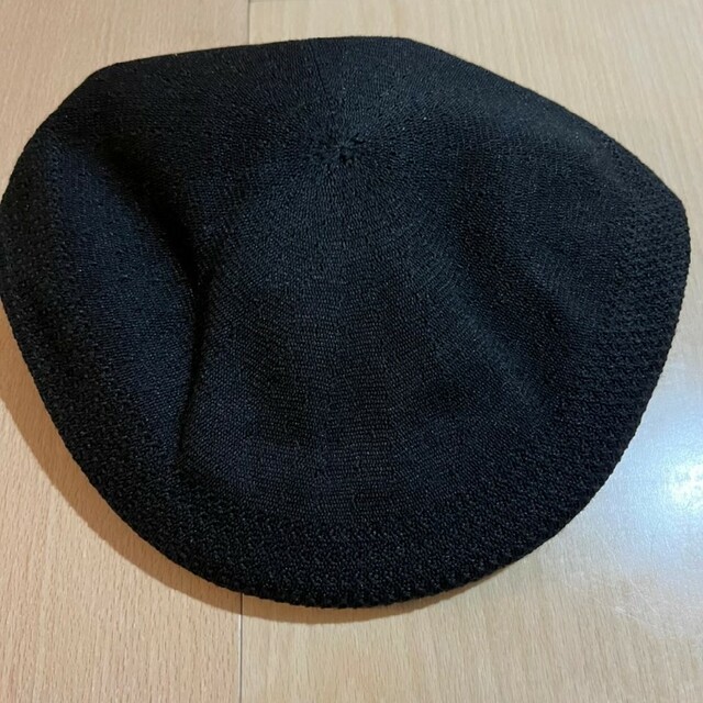 KANGOL(カンゴール)の大人気！！！KANGOLベレー帽　夏　メッシュ　韓国　ハンチング　黒　帽子 メンズの帽子(ハンチング/ベレー帽)の商品写真