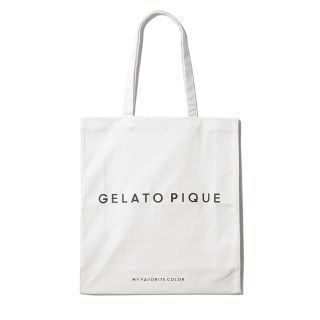 ジェラートピケ(gelato pique)のジェラートピケ　ホビートートバッグ　ホワイト　白(トートバッグ)